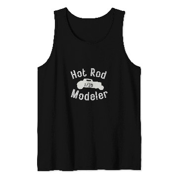 Discover 125 Scale Hot Rod Model Builder Tank Tops