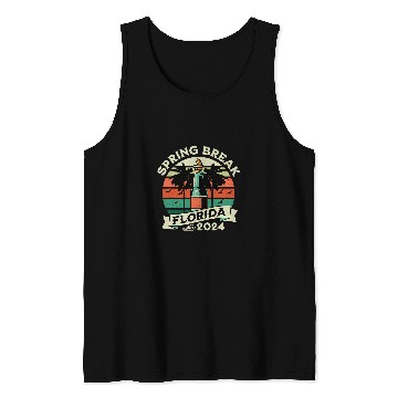 Discover Spring Break Florida 2024 College Student Spring Break 1 Tank Tops