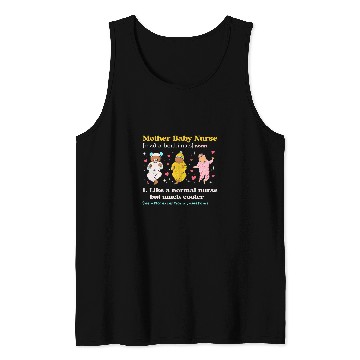 Discover Mother Baby nurses Definition Postpartum nurses NICU Tank Tops