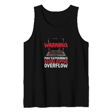 Discover Funny Coder Developer Programming Social Programmer Tank Tops