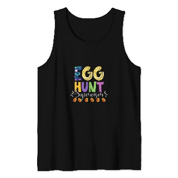 Discover Egg Hunt Supervisor Easter Egg Hunting Party Funny Mom Dad 8 Tank Tops