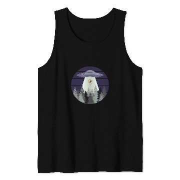 Discover bee hive abduction by uap 2ufo 2alien art Tank Tops