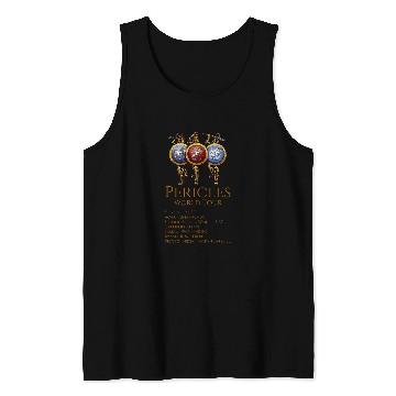 Discover Ancient Greece Pericles World Tour Classical Athens Tank Tops