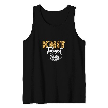 Discover Knitting Yarn Leopard Cheetah Tologist Tank Tops