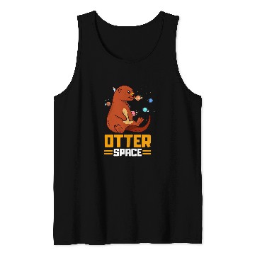 Discover Otters Space For Otter Fans 6 Tank Tops