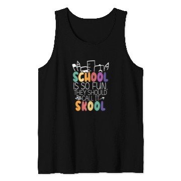 Discover Instructor Class Grade Back To School Tank Tops