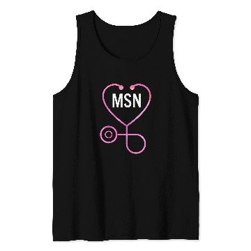 Discover MSN RN Masters of Science in Nursing Student Graduation Tank Tops