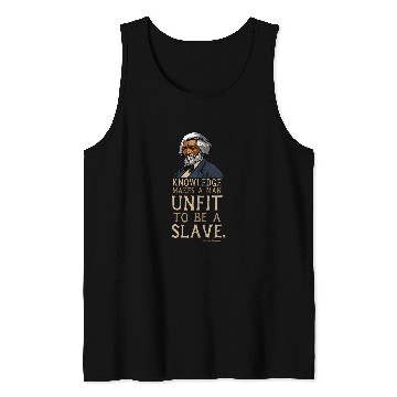 Discover Frederick Douglass Quote for Black History Month 1 Tank Tops