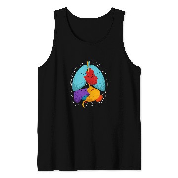 Discover Inner Organs Anatomy Gift For A medicals Student Tank Tops