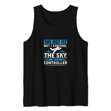 Discover This is my air traffic controller 3 Tank Tops