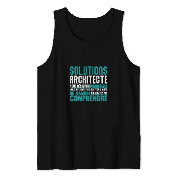 Discover Construction Builder Architect Tank Tops