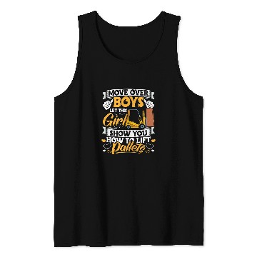 Discover Certified Forklift Operator Forklift Driver Warehouse Women 1 Tank Tops