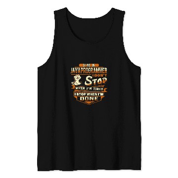 Discover Proud JAVA PROGRAMMER Funny Tank Tops