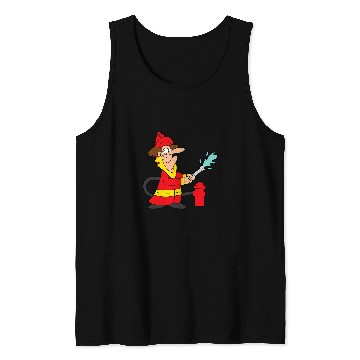Discover Firefighter Fireman EMT Rescue First Responder 21 Tank Tops