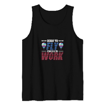 Discover Retro Hot Air Balloon Ride Tank Tops