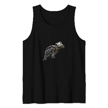 Discover Happy Smiling Turtle Selfie Portrait Funny Tank Tops