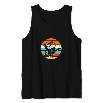 Discover Skydiving Gift vintages Skydiving Gift Retro Parachuting Skydiver Tank Tops