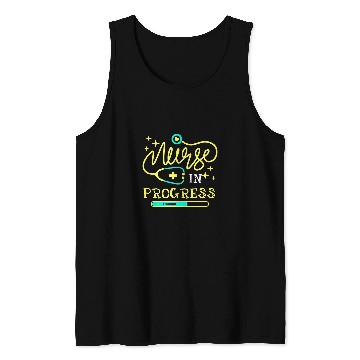 Discover nurses in progress nursing student Tank Tops