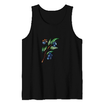 Discover Blueberry Bee Art summertime bees I love the bees Tank Tops