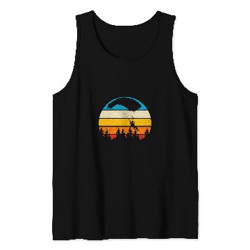 Discover Skydiving Gift Parachuting Skydiver vintages Skydiving Gift Retro Tank Tops