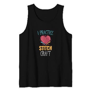 Discover Sewing Machine Tailor Dressmaker Stitch Craft Stitchery Tank Tops