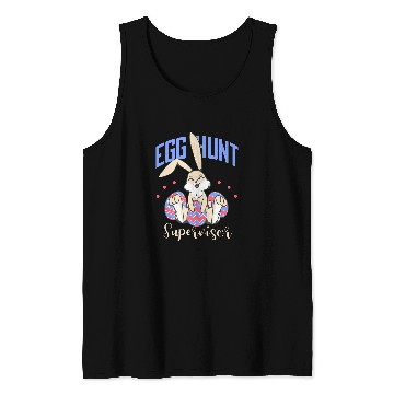 Discover Egg Hunt Supervisor Tank Tops