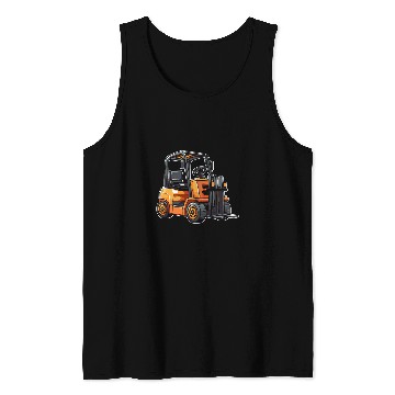 Discover Forklift Operator Cool Logistics Warehouse Forklifter Tank Tops