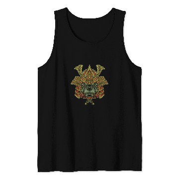 Discover Bully Japanese Samurai Pitbull Dog Bushido Katana Ronin Asian Oni Pitbull Dog Tank Tops