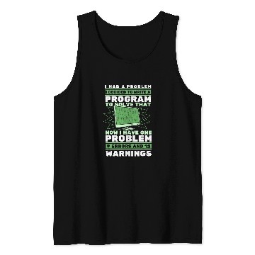 Discover Funny Coder Programming Software Engineer Coding Programmer Tank Tops