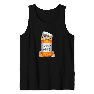 Discover Dog Pomeranian Happy Pills 470 Tank Tops