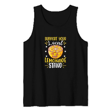 Discover Support Your Local Lemonade Stand Tank Tops