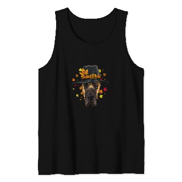 Discover Dog Great Dane Thanksgiving Great Dane Pilgrim Turkey Day Autumn Fall Dog Tank Tops
