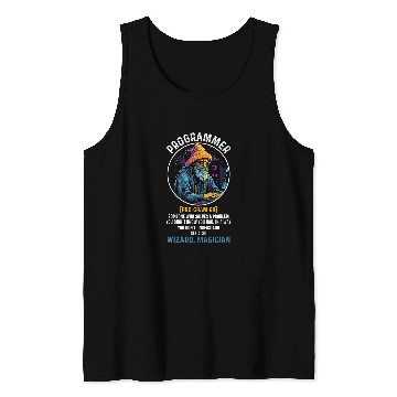 Discover Funny Programmer Definition Coding Tech Software Engineers Tank Tops