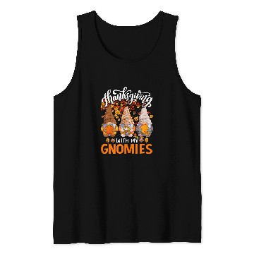 Discover Pumpkin Gnomes Fall Autumn Cute Thanksgiving 184 Tank Tops