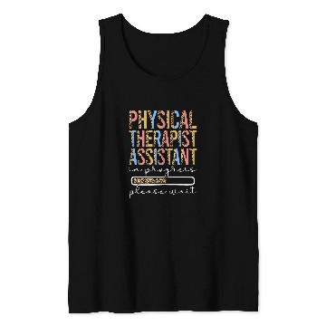 Discover Future Physical Therapist Assistant In Progress Leopard Tank Tops