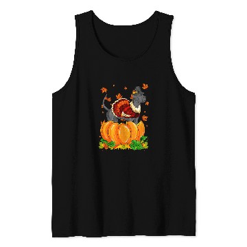 Discover Dog Great Dane Thanksgiving Turkey Fall Autumn Pumpkin Tank Tops