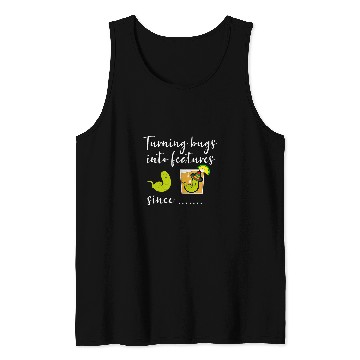 Discover Funny Debugging Programming Programmer Software Developer BL Tank Tops