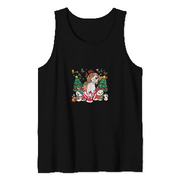 Discover English Foxhound Funny Christmas Dog Tank Tops