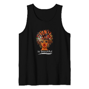 Discover My Black is Beautiful Costume History Month Pride DNA Gift Tank Tops