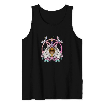 Discover Pastel Goth Eagle Pagan Creepy Menhera Bald Eagle Tank Tops