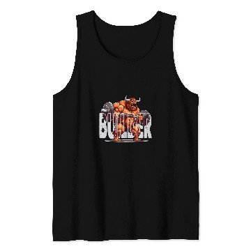 Discover Angry Body Builder Buffalo lifting barbell Standard Tank Tops