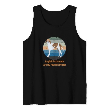 Discover English Foxhound dog 2 Tank Tops