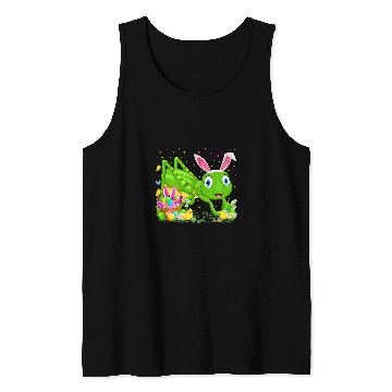 Discover Grasshopper Easter Egg Hunting Easter Sunday Tank Tops