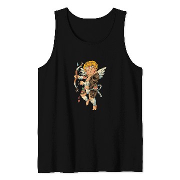 Discover Samurai Cupid Tank Tops