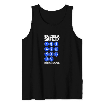 Discover Incident Analyst Security Manager Safety Supervisor Tank Tops