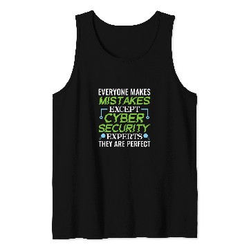 Discover Funny Cyber Security Expert Definition Computer Programmer 1 Tank Tops