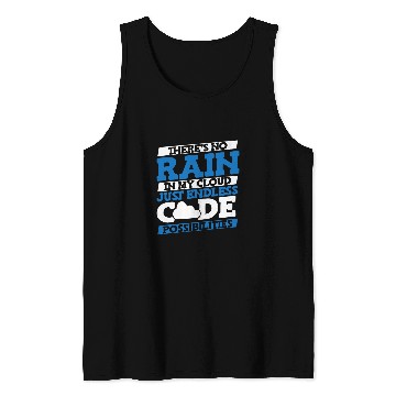 Discover Funny Cloud Engineer Coder Programmer Cloud Computing Tank Tops