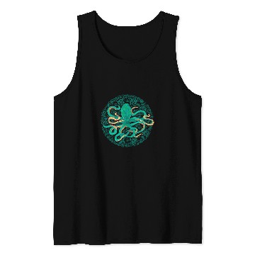 Discover Octopuss Lover Sea Animal Lover Kraken Scubas Diving Ocean Octopus Tank Tops