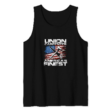 Discover Woodworking Labor Day Union Carpenter Americas Finest Carpenter Tank Tops