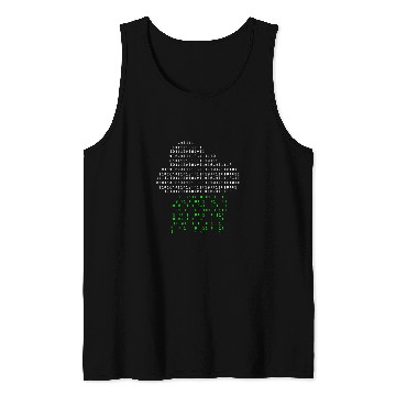 Discover Funny Programmer Cloud Big Data Developer Nerd Binary Tank Tops